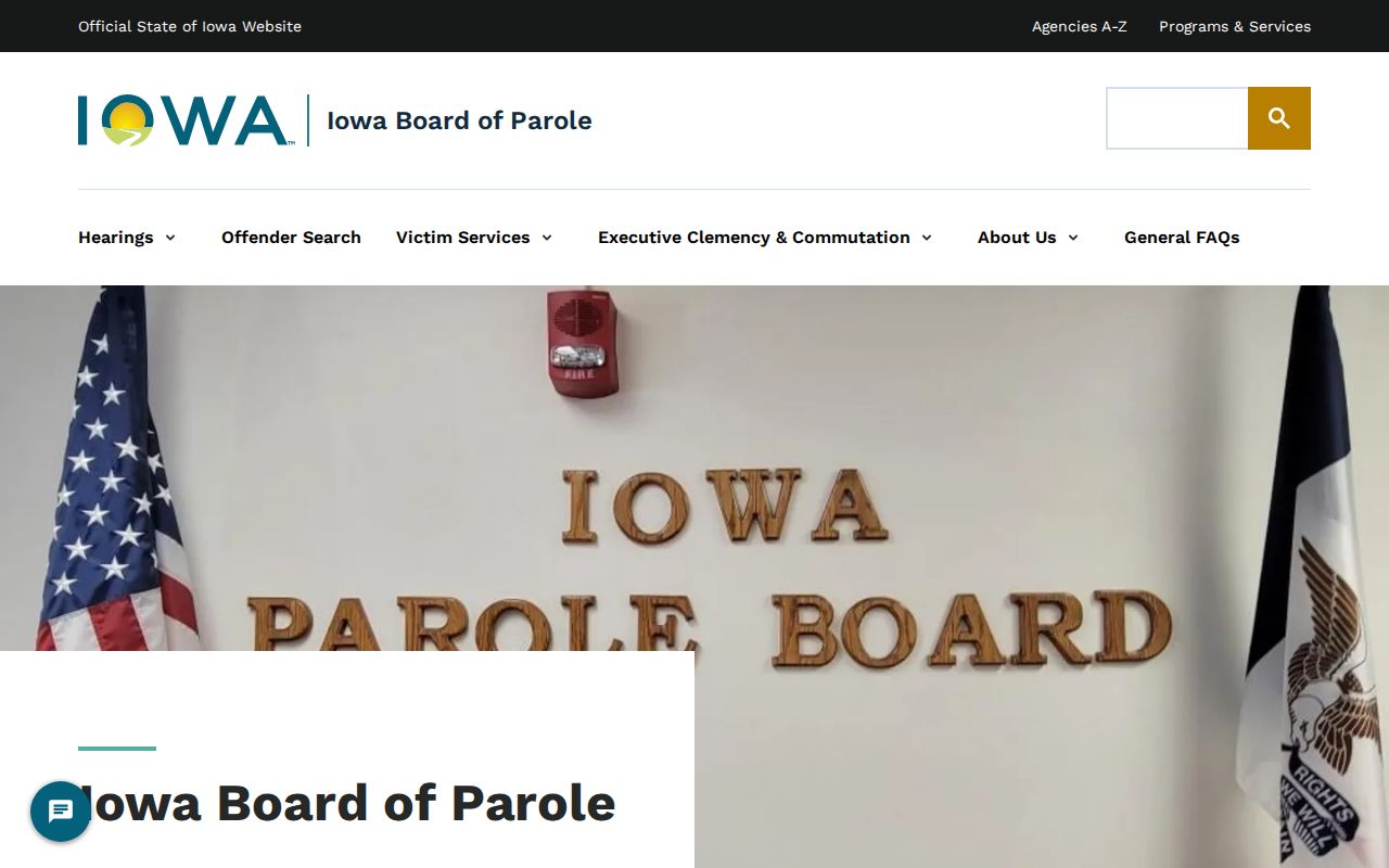 Hamilton County criminal parole records through Iowa Board of Parole