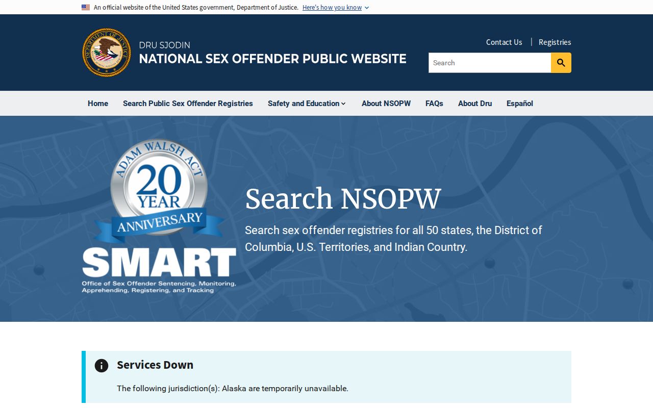 National registry search for a Hamilton County sex offender lookup