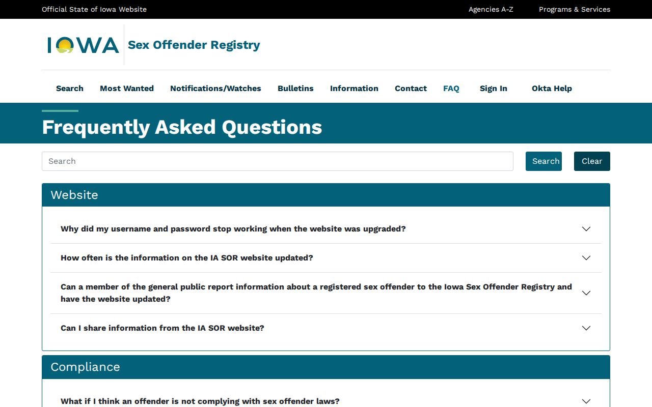 Iowa registry update guidance for a Stratford record lookup